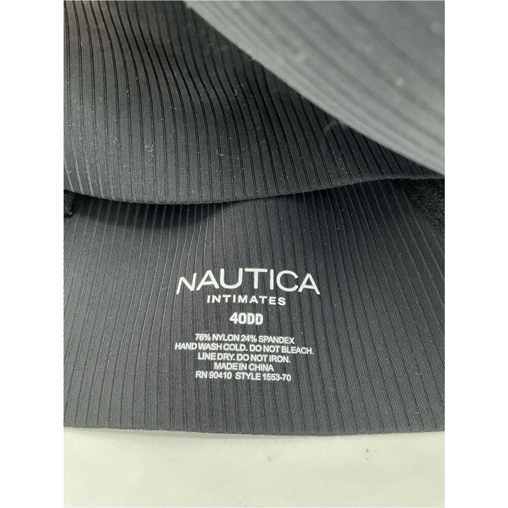 Nautica set of 2 Women’s Light Pink and Black Seamless Bras NEW size 40DD - Picture 4 of 4
